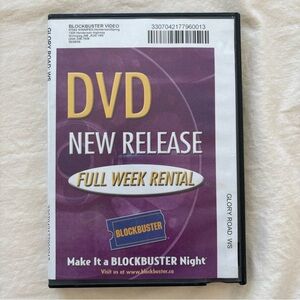 Blockbuster Rental DVD Case 2006 Glory Road